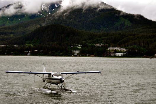 Juneau Floatplane Landing Lower Left Corner