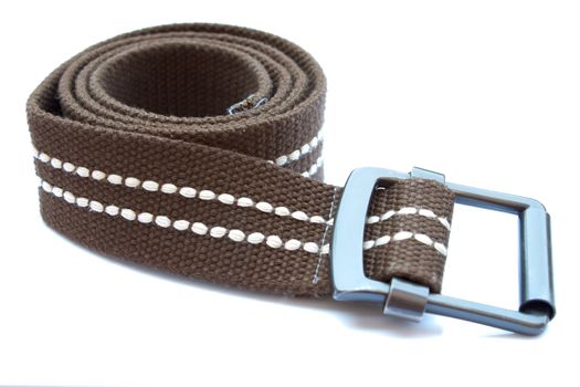 Belt on white background