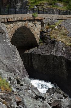 Rivers and waterfalls in Norway