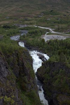 Rivers and waterfalls in Norway