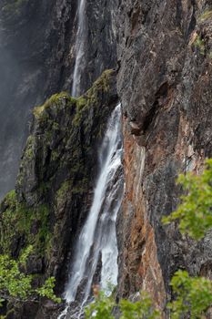 Rivers and waterfalls in Norway