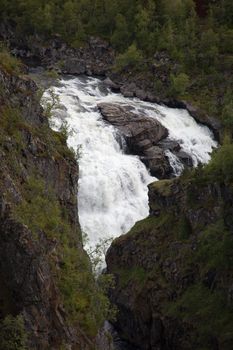 Rivers and waterfalls in Norway