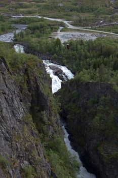 Rivers and waterfalls in Norway