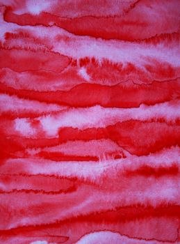 Abstract watercolor background with colorful different layers on paper texture 