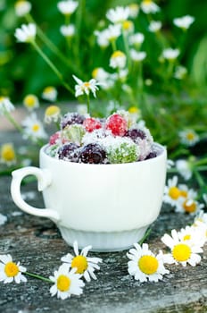 Candied fruit in a bowl