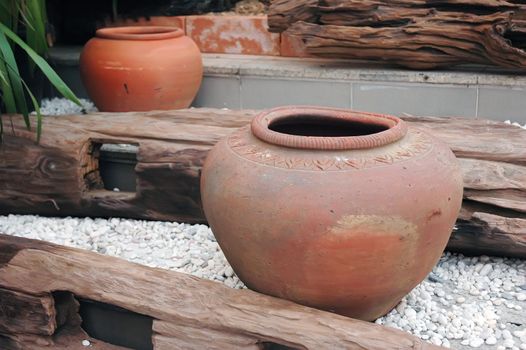 Jar made of clay