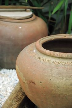 Jar made of clay
