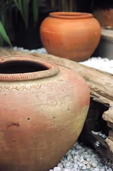 Jar made of clay