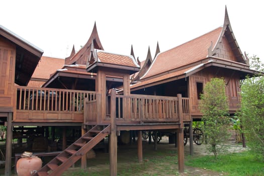 Thai style house in thailand