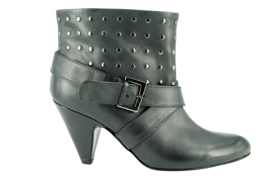 woman short black boot