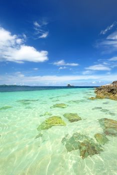 Beautiful beach landscape in Thailand