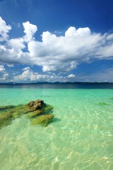 Beautiful beach landscape in Thailand