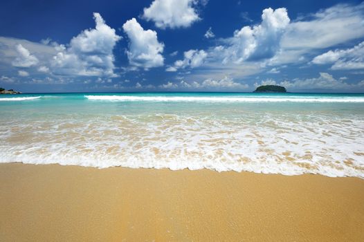 Beautiful beach landscape in Thailand