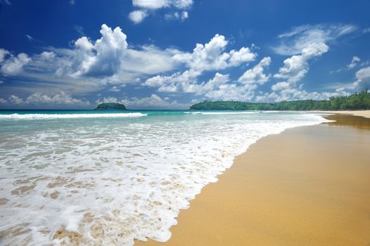 Beautiful beach landscape in Thailand