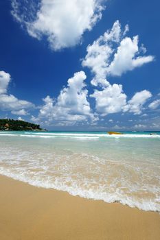 Beautiful beach landscape in Thailand