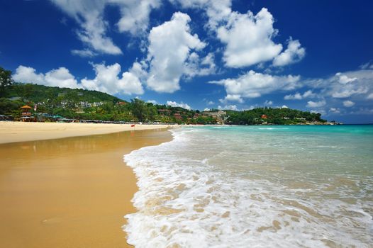 Beautiful beach landscape in Thailand