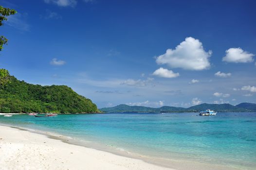 Beautiful beach landscape in Thailand