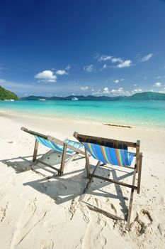 Beautiful beach landscape in Thailand