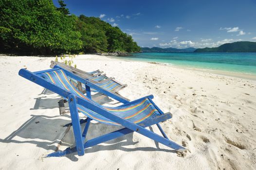 Beautiful beach landscape in Thailand