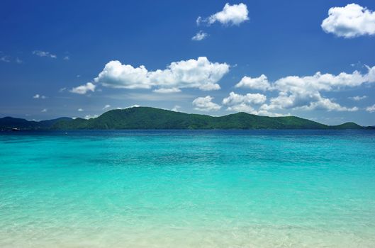 Beautiful beach landscape in Thailand