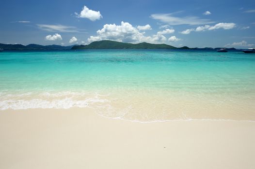 Beautiful beach landscape in Thailand