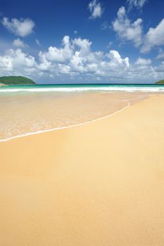 Beautiful beach landscape in Thailand