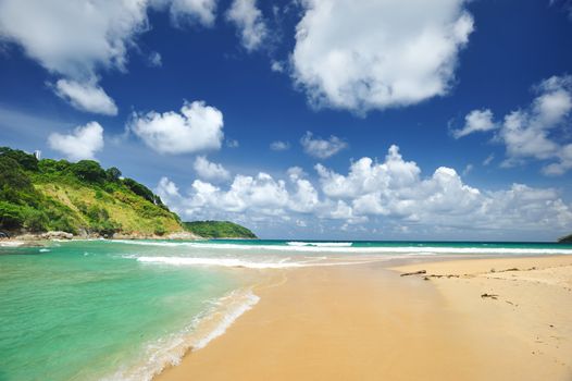 Beautiful beach landscape in Thailand