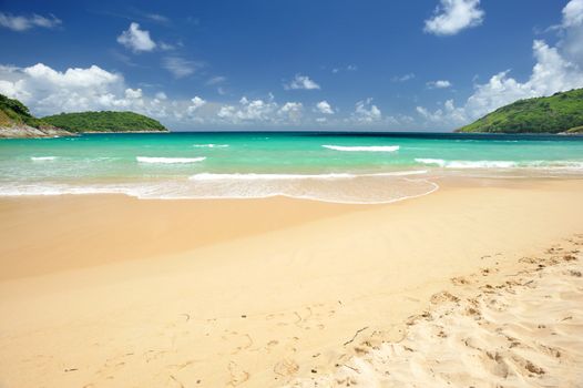 Beautiful beach landscape in Thailand