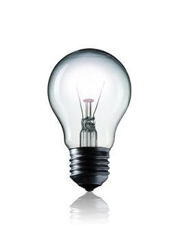 Light Bulb isolated on white background