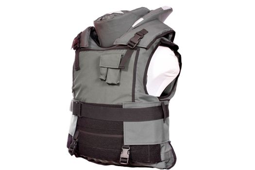 green bulletproof vest