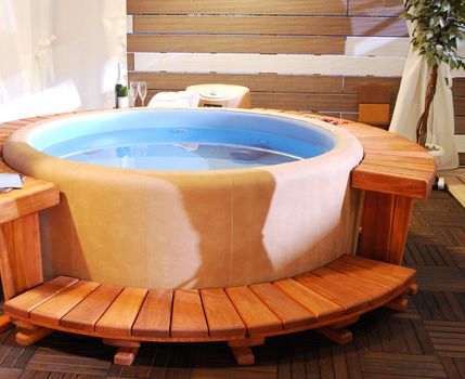 bathroom with jacuzzi