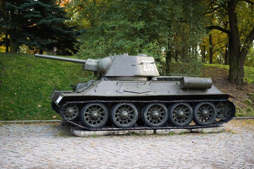 T-34 tank II world war