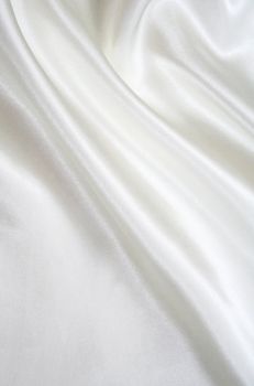 Smooth elegant white silk can use as background