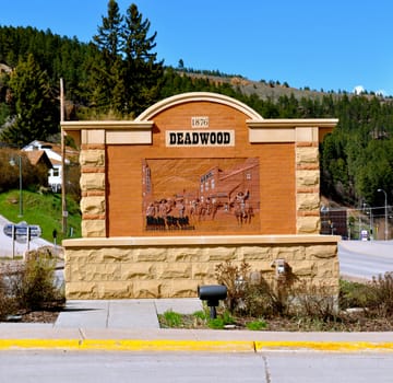 Deadwood 1876 Sign