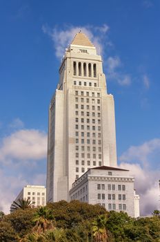 Los Angeles City Hall in Downtown Los Angeles