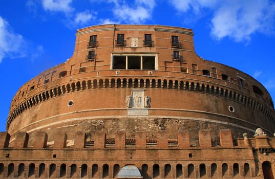 Saint Angelo Castle, Rome. Italy.Europe. 