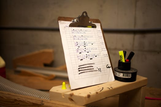 Image of a clipboard and marker.