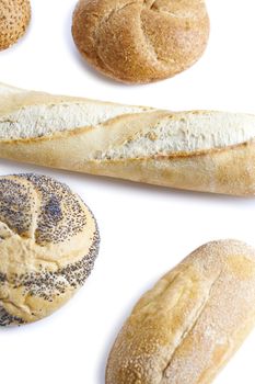 Illustration of assorted French bread