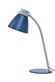 Desk lamp isolated on white background