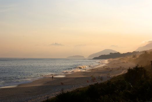 Sunset on Camboinhas beach