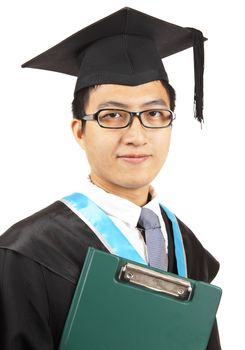 asian man graduation