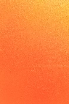 Orange wall.