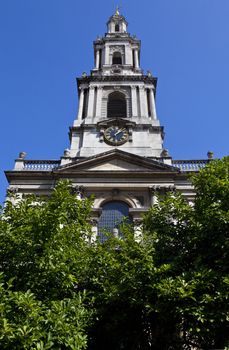 St. Mary le Strand church in London.