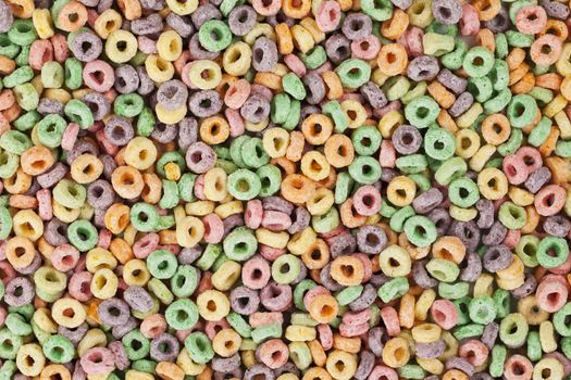 Fruit Loops cereals in a background image