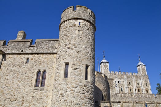 Tower of London in the UK.