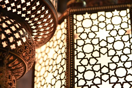 Close up (macro) of an arabic light.