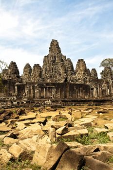 Bayon, siem reap, Cambodia, was inscribed on the UNESCO World Heritage List in 1992.