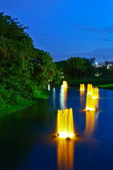 Garden fountain