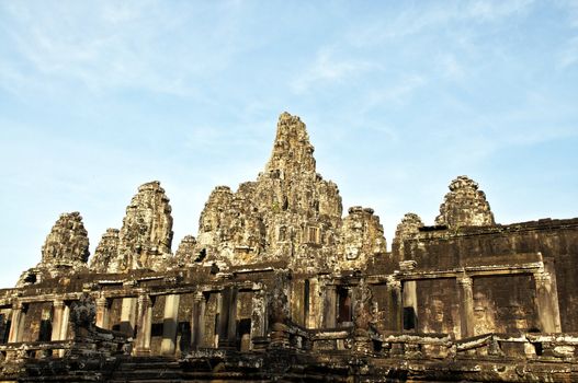 Bayon, siem reap, Cambodia, was inscribed on the UNESCO World Heritage List in 1992.