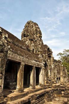 Bayon, siem reap, Cambodia, was inscribed on the UNESCO World Heritage List in 1992.